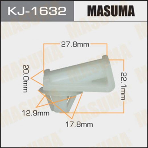 Клипса крепежная Masuma KJ-1632