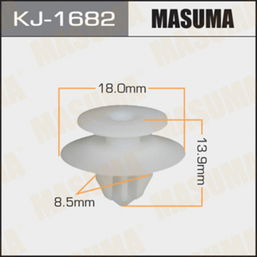 Клипса крепежная Masuma KJ-1682