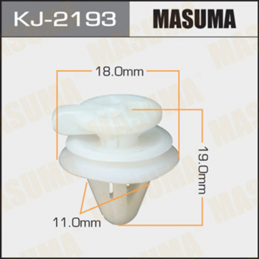 Клипса крепежная Masuma KJ-2193