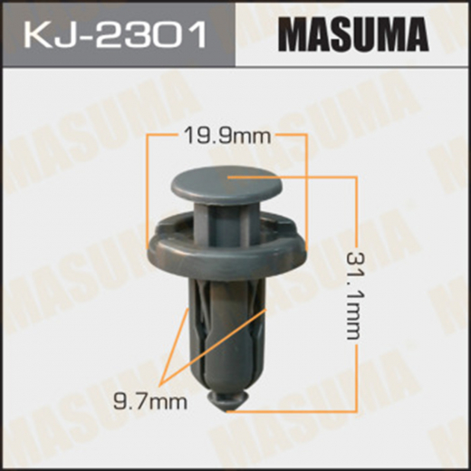 Клипса крепежная Masuma KJ-2301
