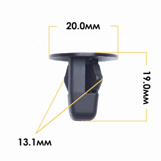 Клипса крепежная Masuma KJ-401