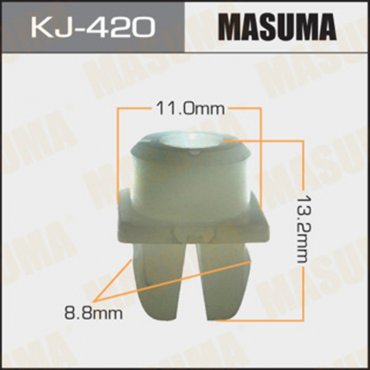 Клипса крепежная Masuma KJ-420