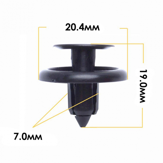 Клипса крепежная Masuma KJ-490