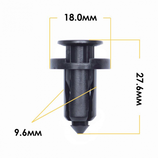 Клипса крепежная Masuma KJ-685
