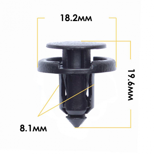 Клипса крепежная Masuma KJ-690