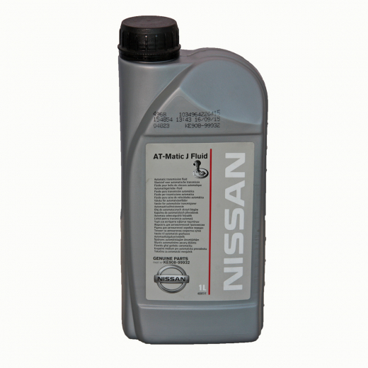 Масло трансмиссионное акпп Nissan 1л. ATF Matic Fluid J , KE908-99932