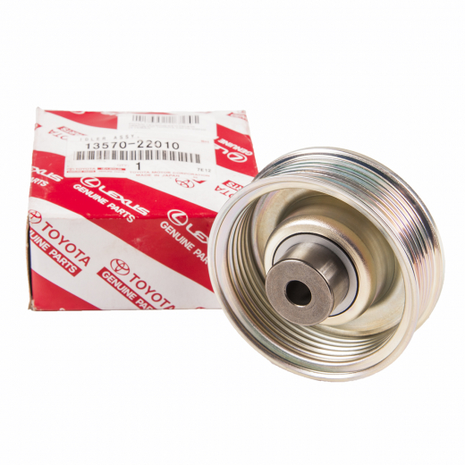 Ролик приводного ремня обводной Lexus/ Toyota (2ZZ-GE, 1ZZ-FE, 3UZ-FE, 2TZ-FE, 2TZ-FZE, 5VZ-FE) Toyota 13570-22010