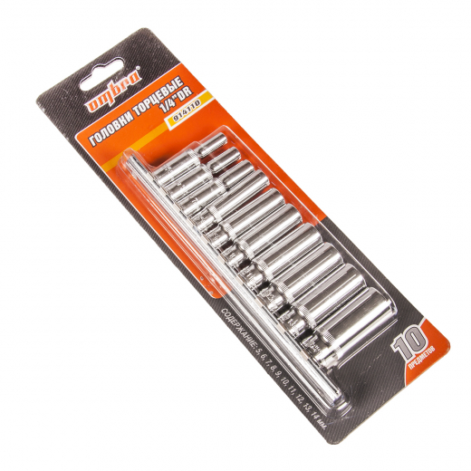 Набор головок торцевых Ombra 914110 1/4