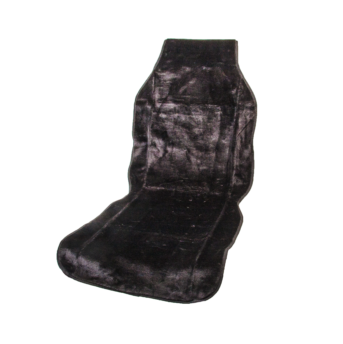 Чехлы на сиденья автомобиля цвет черный Накидка сиденья искусственная овчина , S03001092 Skyway