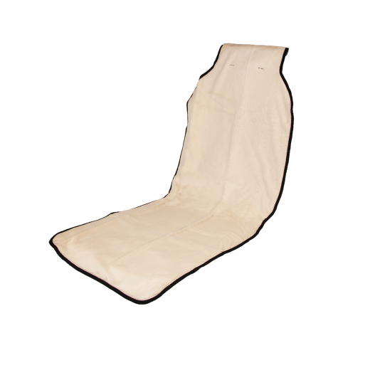 Чехлы на сиденья автомобиля цвет белый Накидка сиденья искусственная овчина, S03001093 Skyway