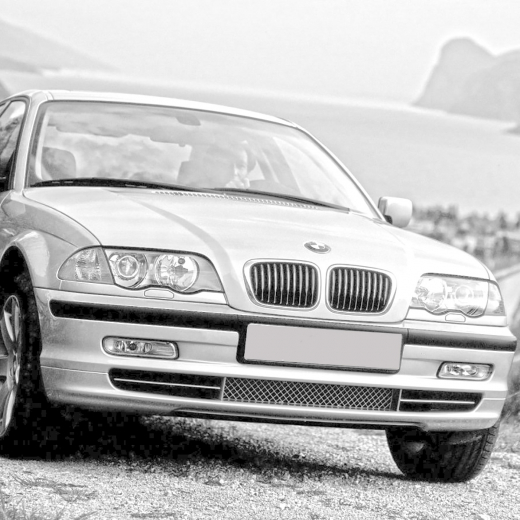 Решетка бампера Bmw 3 Series '98-'01 передняя API (Тайвань)