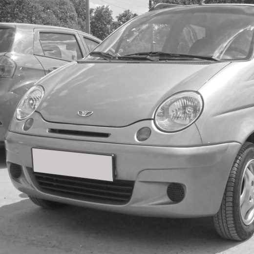 Решетка бампера Daewoo Matiz '98-'16 передняя API (Тайвань)