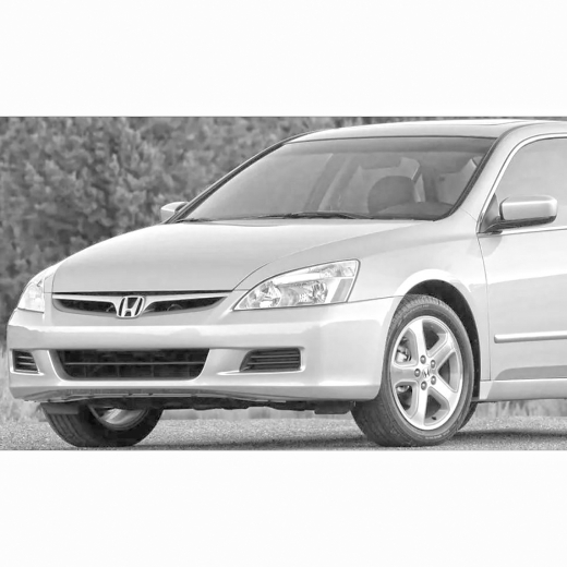 Решетка бампера Honda Accord (EU-spec) '06-'08 передняя API (Тайвань)