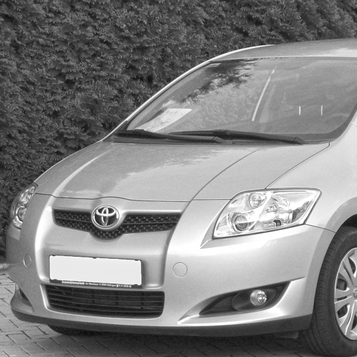 Решетка бампера Toyota Auris '06-'09 передняя API (Тайвань)