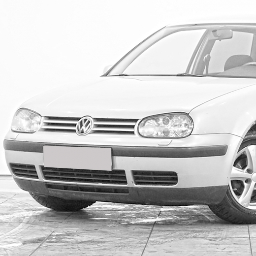 Решетка бампера Volkswagen Golf '97-'04 передняя API (Тайвань)