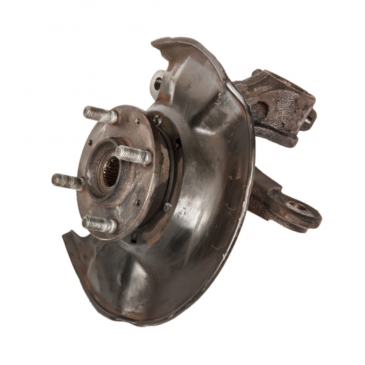 Ступица передняя Honda Capa '98-'02/ Logo '98-'01 2WD 4x100 (ABS/ шлицевая 27мм) левая контрактная