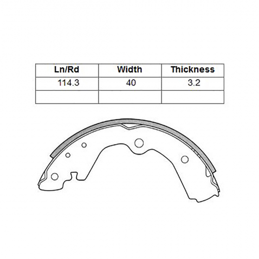 Колодки тормозные задние Just Drive JBS0004 барабанные