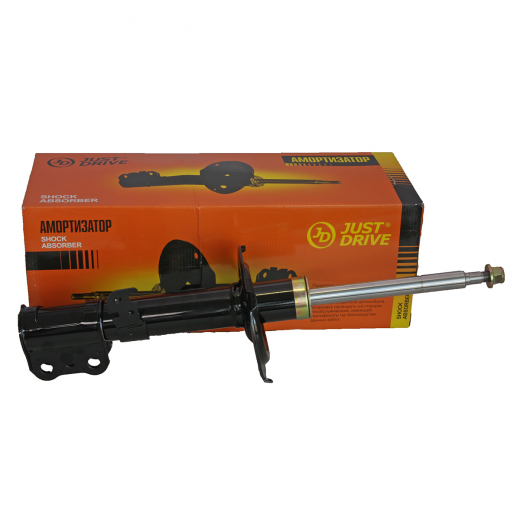 Стойка амортизатора Toyota Premio/ Allion '01-'07/ Allex/ Corolla/ Fielder/ Runx '00-'06/ Spacio '01-'07/ Will VS '01-'04 передняя левая  Just Drive JAS0001