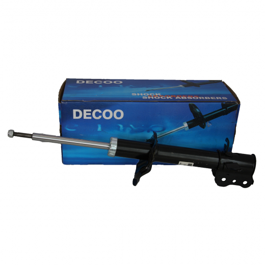 Стойка амортизатора Mazda Familia '98-'04/ Ford Laser Lidea '98-'01 2WD задняя левая (с ухом) Decoo BL5P-28-900