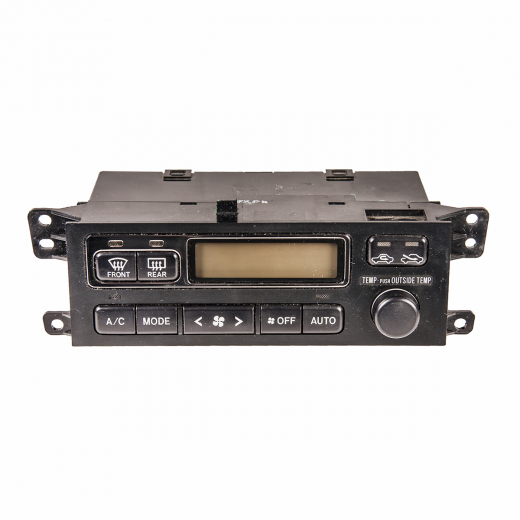 Блок управления печкой Toyota Caldina '97-'02 (электро, жк-дисплей) контрактный