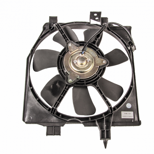 Вентилятор радиатора Mazda Premacy '99-'05/ Ford Ixion '99-'03 (FP-DE, FS-ZE) правый A/C Китай