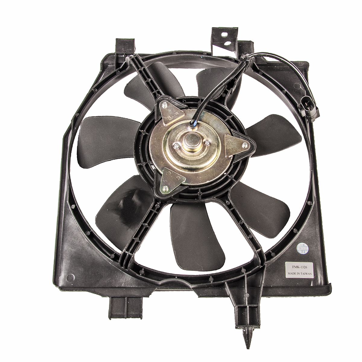 Вентилятор радиатора Mazda Premacy '99-'05/ Ford Ixion '99-'03 (FP-DE, FS-ZE) правый A/C Китай