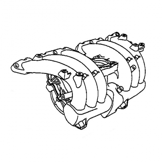 Коллектор впускной Lexus IS/ Toyota Altezza '98-'05/ Mark II '98-'04/ Blit '02-'07/ Verossa '01-'04/ Chaser/ Cresta '98-'01/ Crown '98-'03 (1G-FE) Контрактный