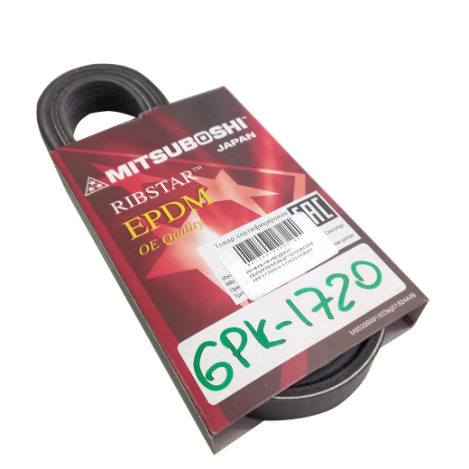 Ремень приводной поликлиновый (6x1720мм.) Mitsuboshi 6PK1720XS