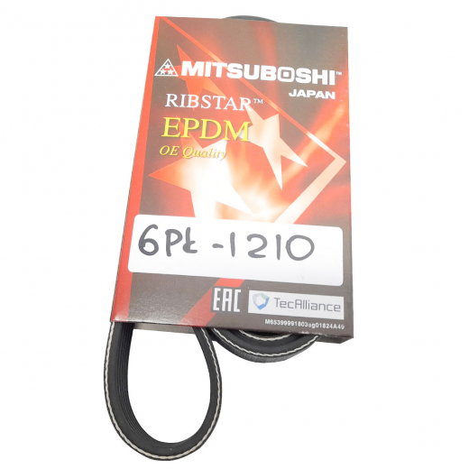 Ремень приводной поликлиновый (6x1210мм.) Mitsuboshi 6PK1210