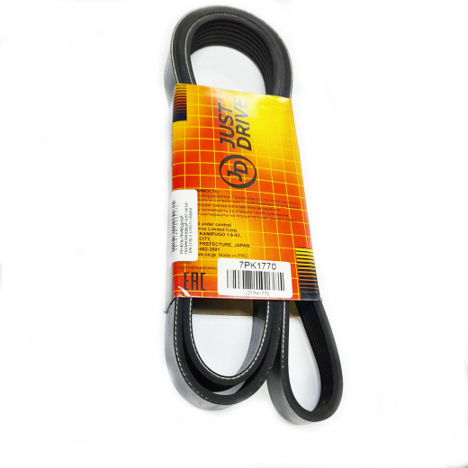 Ремень приводной поликлиновый (7x1770мм.) Just Drive 7PK1770