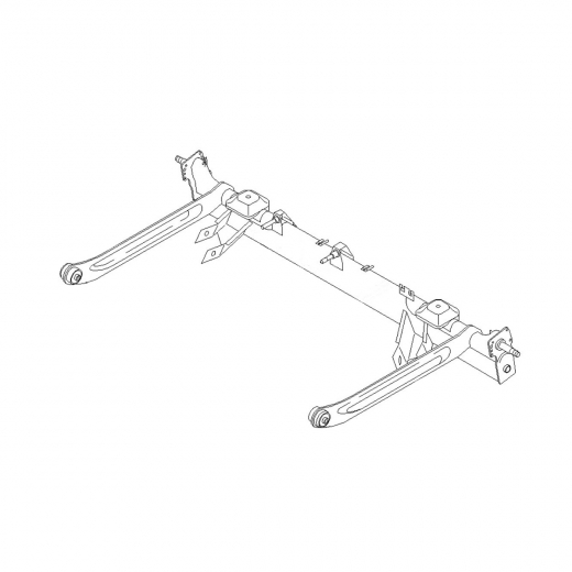 Балка колесная Nissan Rnessa '97-'00 2WD (ABS) контрактная 10.1997 - 01.2000