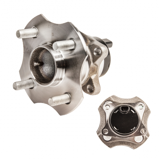 Ступица (полуступица) задняя Scion xA '03-'07/ Toyota Vitz '99-'05/ bB '00-'05/ Funcargo '99-'05/ Ist '02-'07/ Platz '99-'05/ Porte '04-'12/ Raum '03-'11/ Echo '99-'05/ Yaris '99-'05/ Yaris Verso '99-'05/ Will Cypha '02-'05/ Will Vi '00-'01 2WD 4x100 (ABS) Just Drive ABS