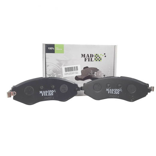 Колодки тормозные передние Madfil PN0374 дисковые
