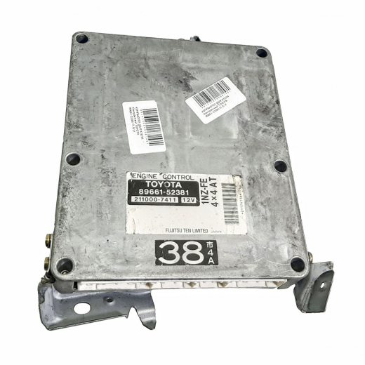 Компьютер двигателя Toyota Funcargo '00-'02 (1NZ-FE) 4WD AT контрактный 89661-52381