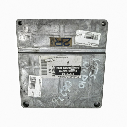 Компьютер двигателя Toyota Vitz '02-'04 (2NZ-FE) 2WD MT контрактный 89666-52070