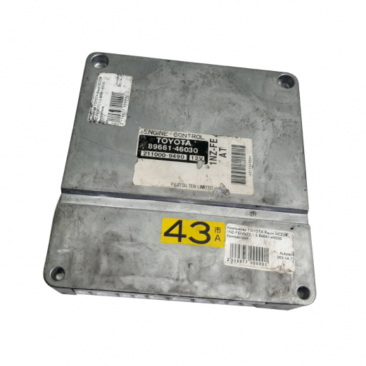 Компьютер двигателя Toyota Raum '03-'07 (1NZ-FE) 2WD AT контрактный 89661-46030