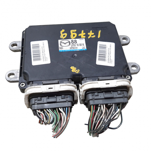 Компьютер двигателя Mazda Axela '06-'09 (ZY-VE) 2WD AT контрактный LFS318881A