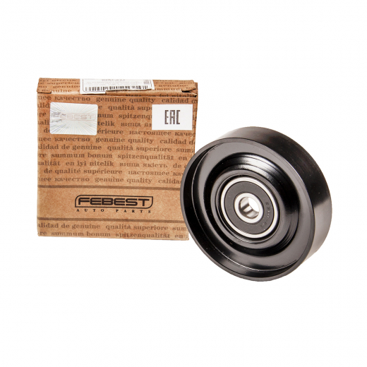 Ролик приводного ремня натяжной Nissan, Mazda, Mitsubishi (CR12DE, CR14DE) Febest 0287-Z11