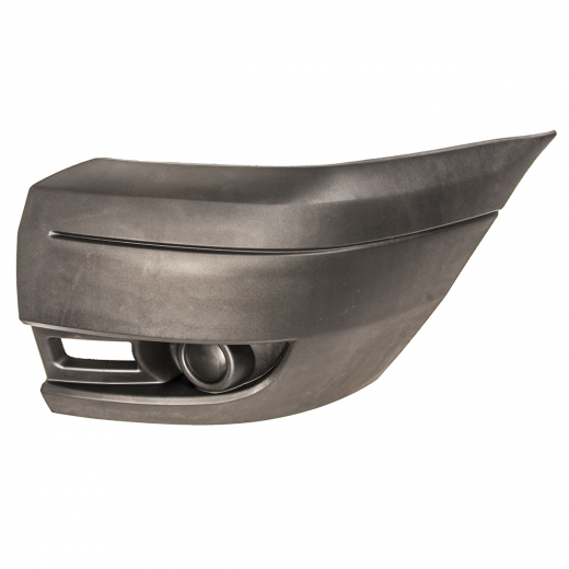 Боковина бампера (ласта) Ford Transit '06-'14 передняя левая без отверстия по туманку API (Тайвань)