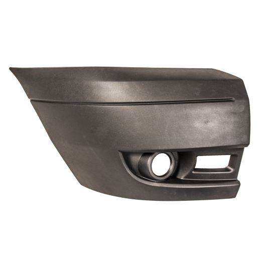 Боковина бампера (ласта) Ford Transit '06-'14 передняя правая отверстия по туманку API (Тайвань)