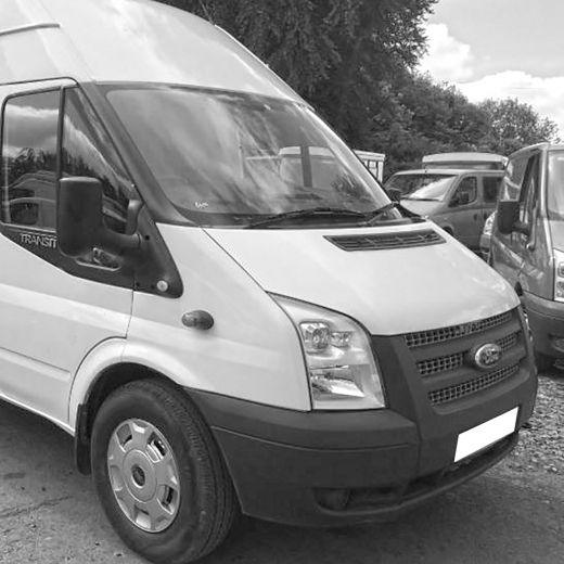 Крыло переднее Ford Transit '06-'14 правое под повторитель API (Тайвань)