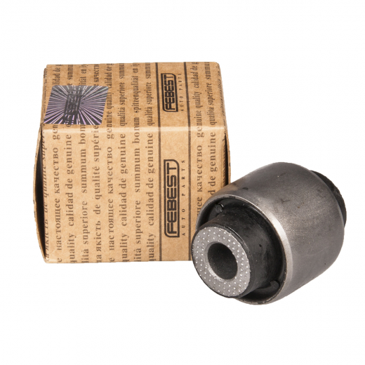 Сайлентблок заднего нижнего рычага продольный под пружину, задний Febest HAB-004