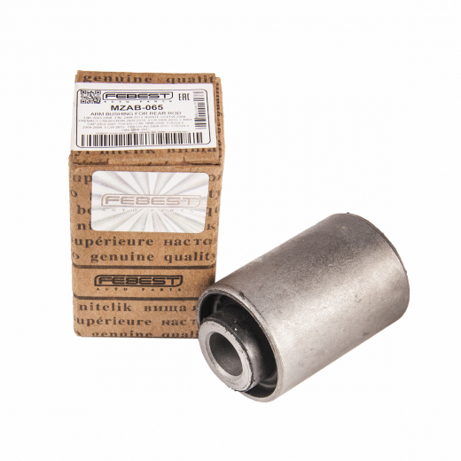 Сайлентблок заднего нижнего рычага поперечный под пружину, крепление к балке Febest MZAB-065