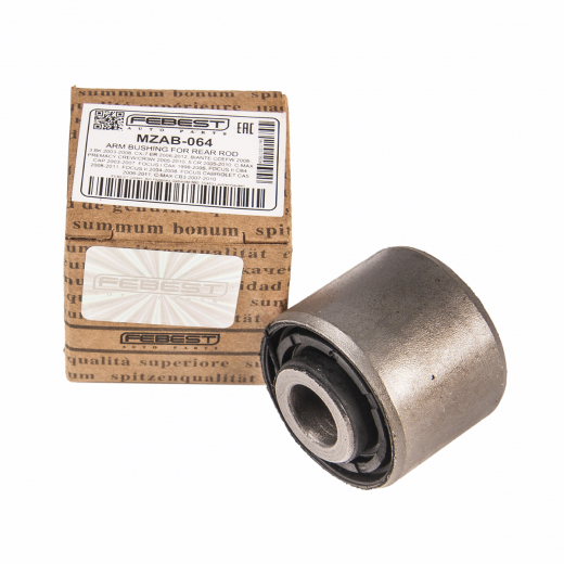 Сайлентблок заднего верхнего рычага поперечный, кривой Febest MZAB-064