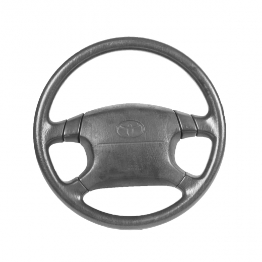 Руль Toyota Trueno '95-'98/ Marino '95-'96/ Carib '95-'98/ Sprinter '95-'98/ Corolla '95-'96/ Ceres '95-'96/ Levin '95-'96 с Airbag МЕХ. 4 луча контрактный