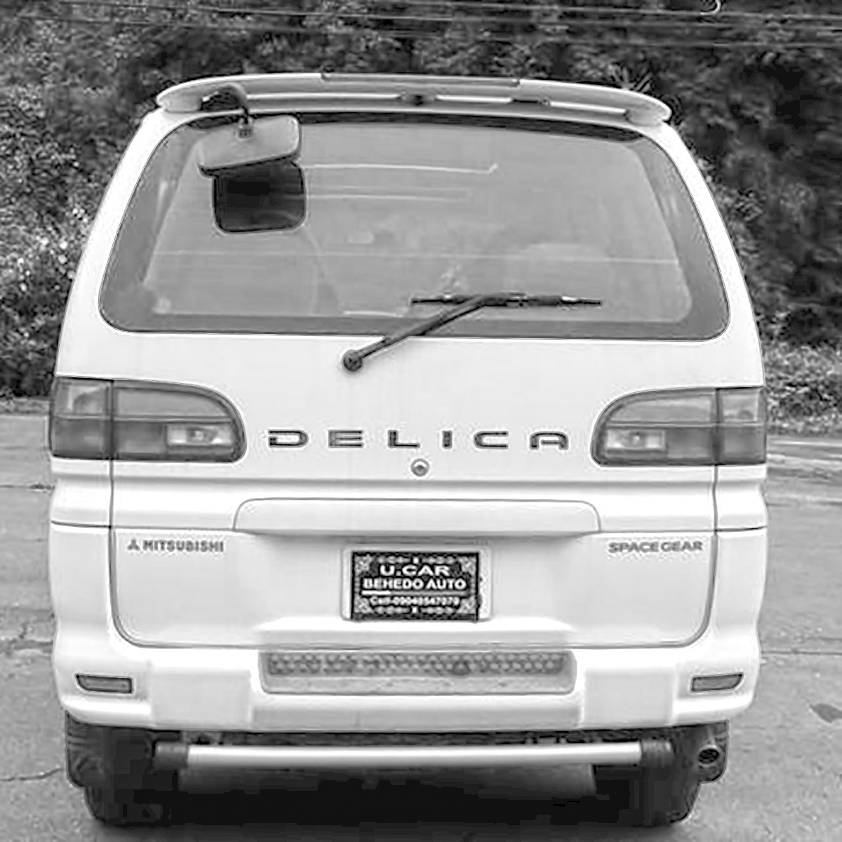 Как снять дверь делика Дверь багажника Mitsubishi Delica Space Gear '94-'07 низкая крыша контрактная