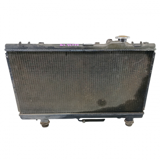 Радиатор охлаждения Toyota Tercel/ Cynos / Corolla II / Corsa '94-'99 / Raum '97-'03 (4E-FE, 5E-FE, 5E-FHE) AT без вентилятора контрактный