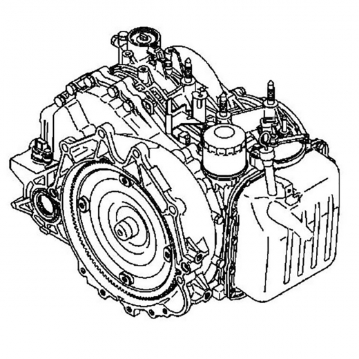 АКПП F4A4B2J1Z для Mitsubishi Diamante '94-'05 ДВС (6A13) контрактная (4 ступ. 2WD)