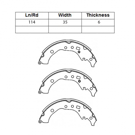 Колодки тормозные задние Kashiyama K2389 барабанные