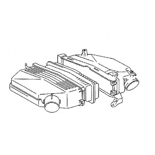 Корпус воздушного фильтра Toyota Estima '99-'06/ Alphard '02-'11 (2AZ-FE, 2AZ-FXE) контрактный